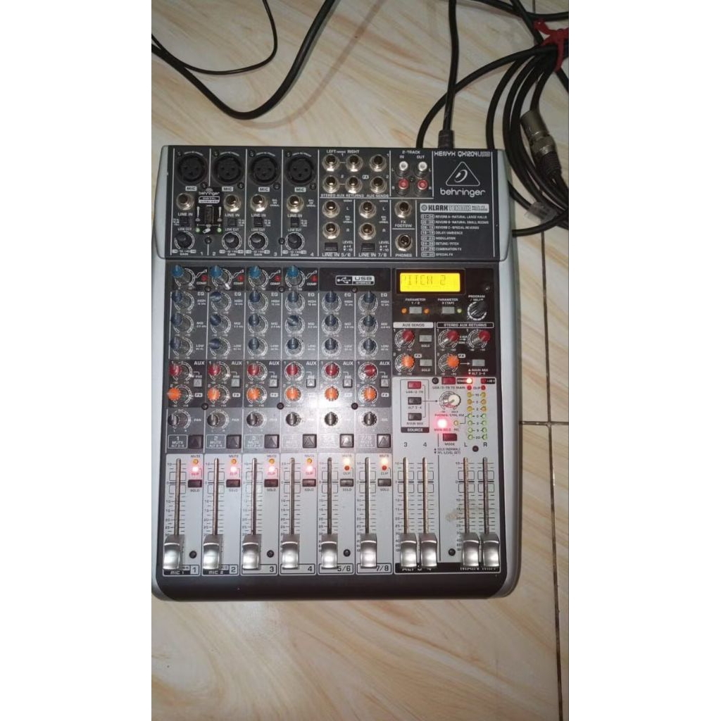 MIXER BEHRINGER ORIGINAL efek nyess by klark technik