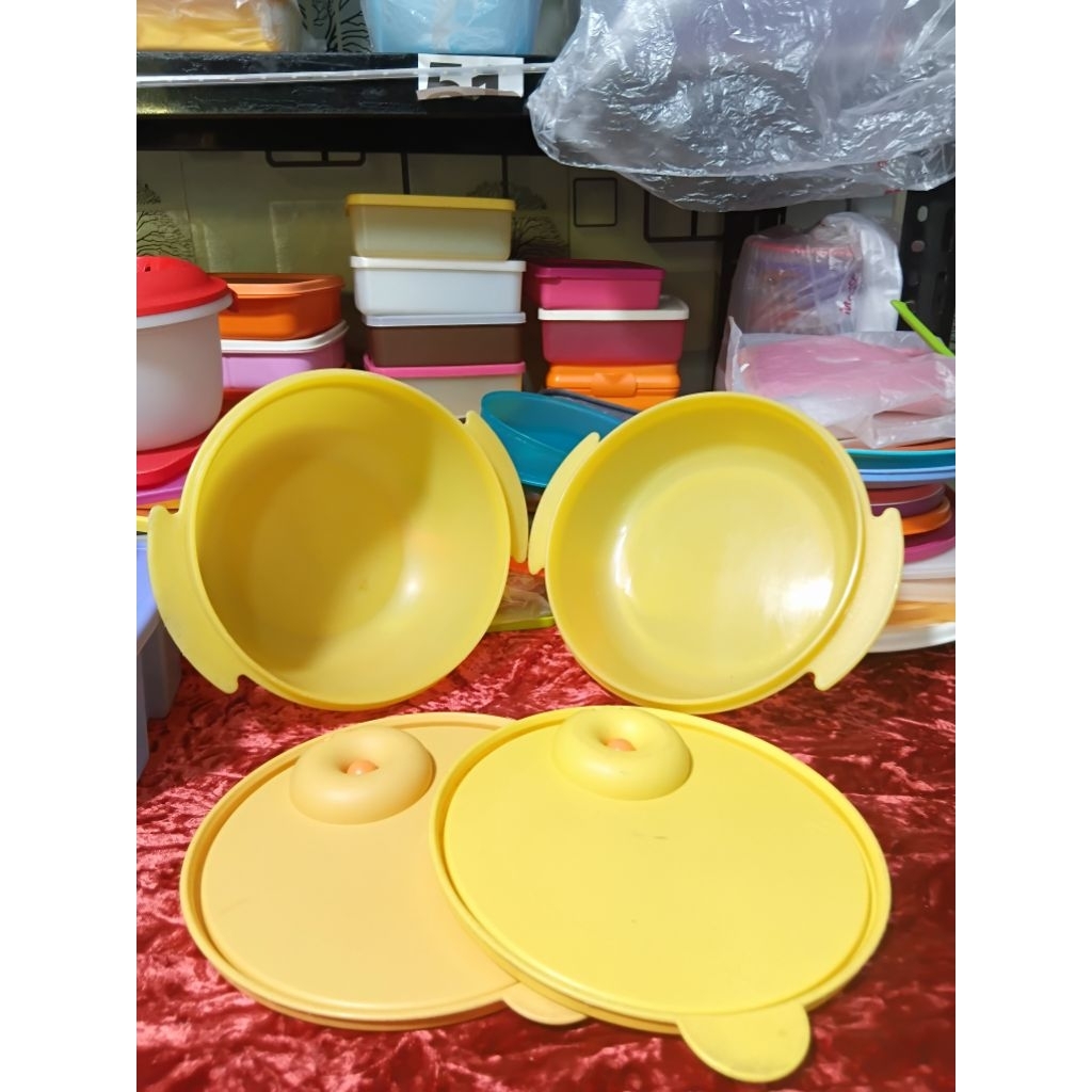 rantang preeloved tupperware carry all bowl