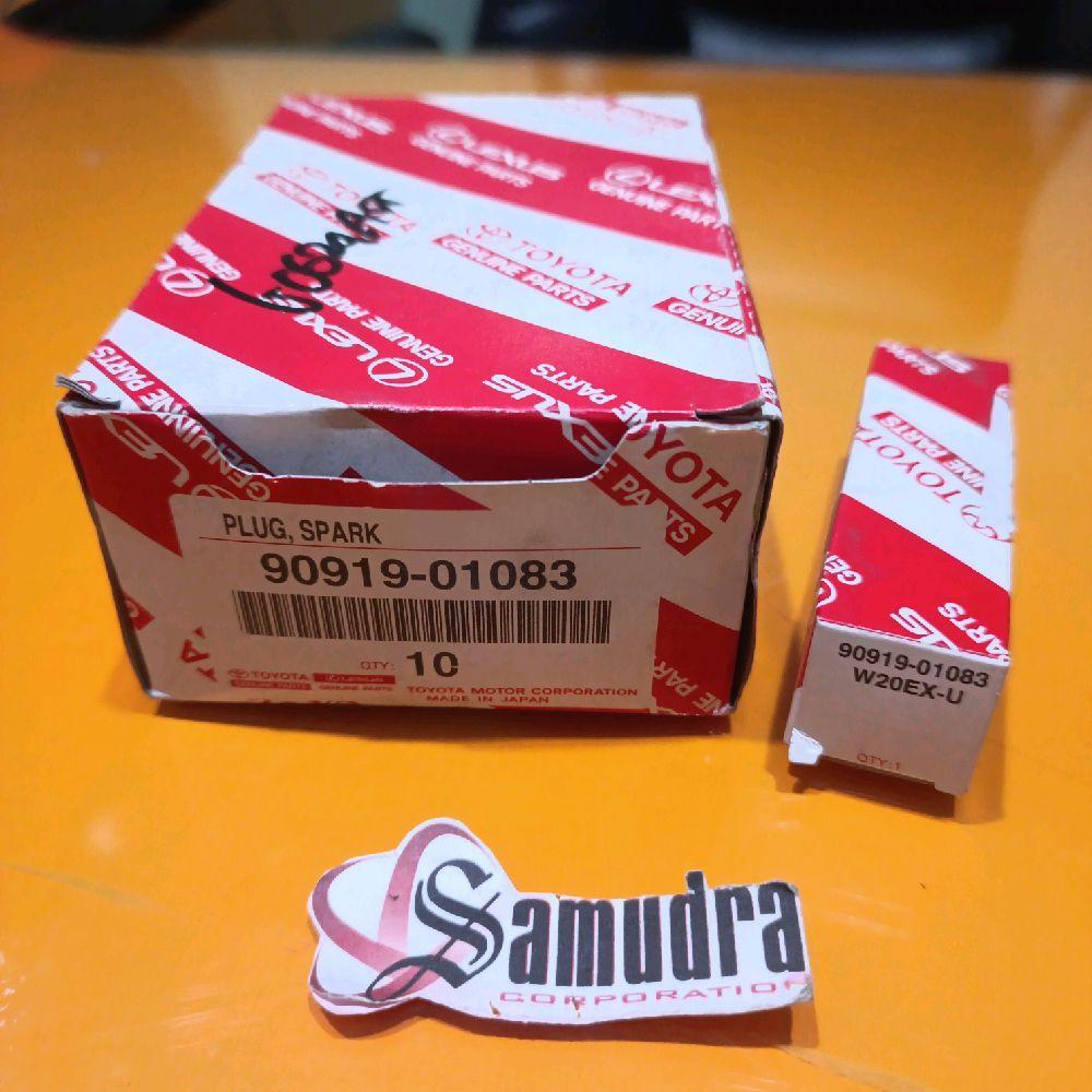 Busi 90919-01083 W20EX-U untuk Corolla, Starlet, Cressida