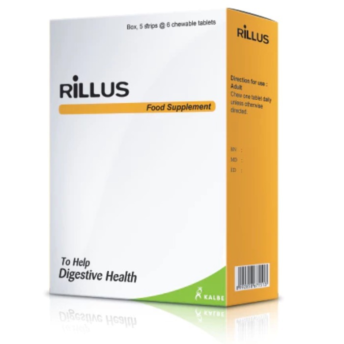 RILLUS Suplemen Probiotik untuk Pencernaan