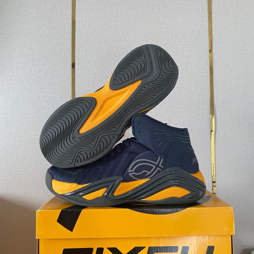 Original Fixch Repulsion - Sepatu Volly Fixch - Apricot Orange