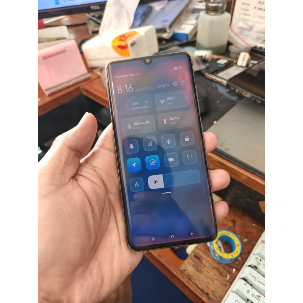 Xiaomi Mi Note 10 minus lcd