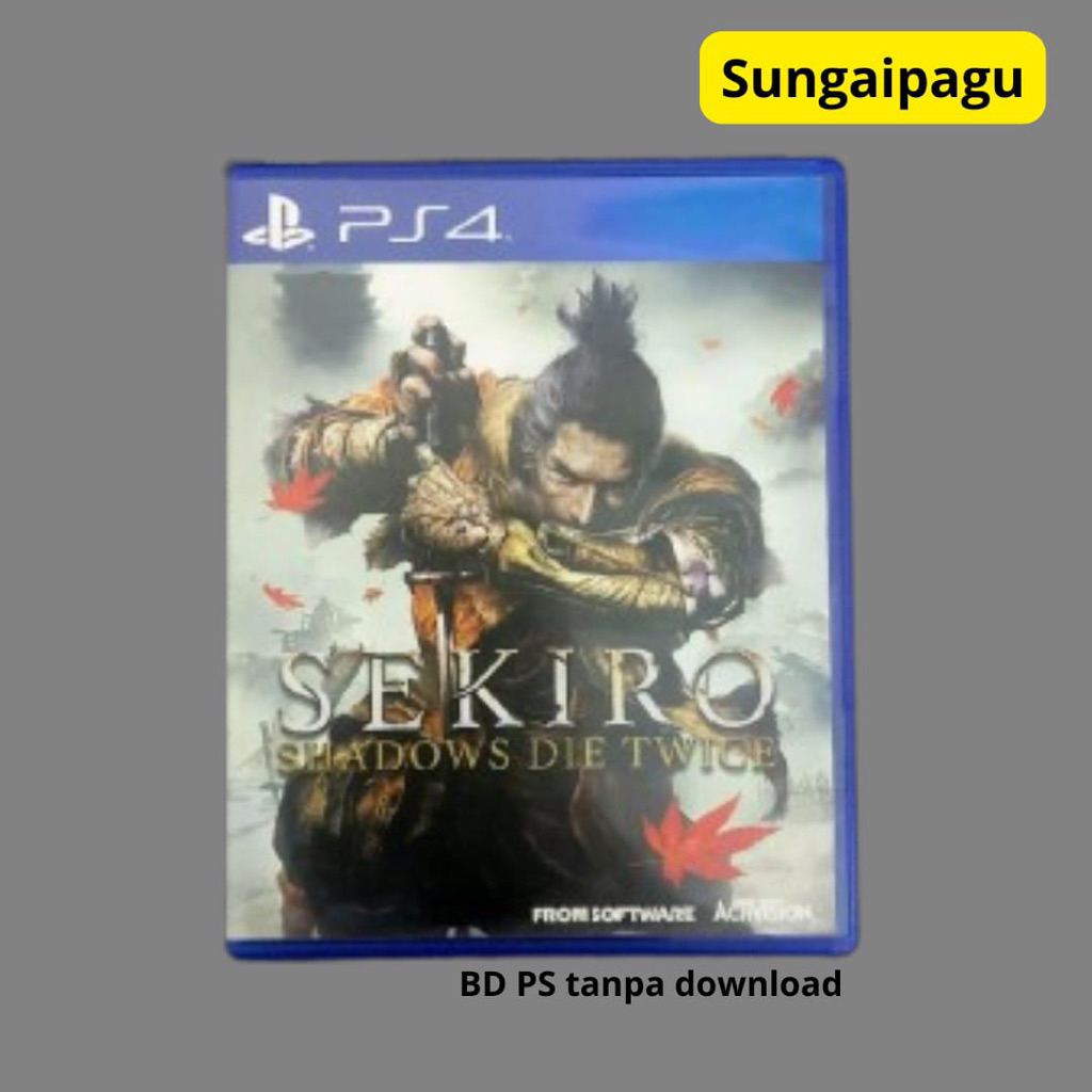 Kaset Ps Sekiro Shadows Die Twice - Sekiro Ps4  - BD Game PlayStation PS4