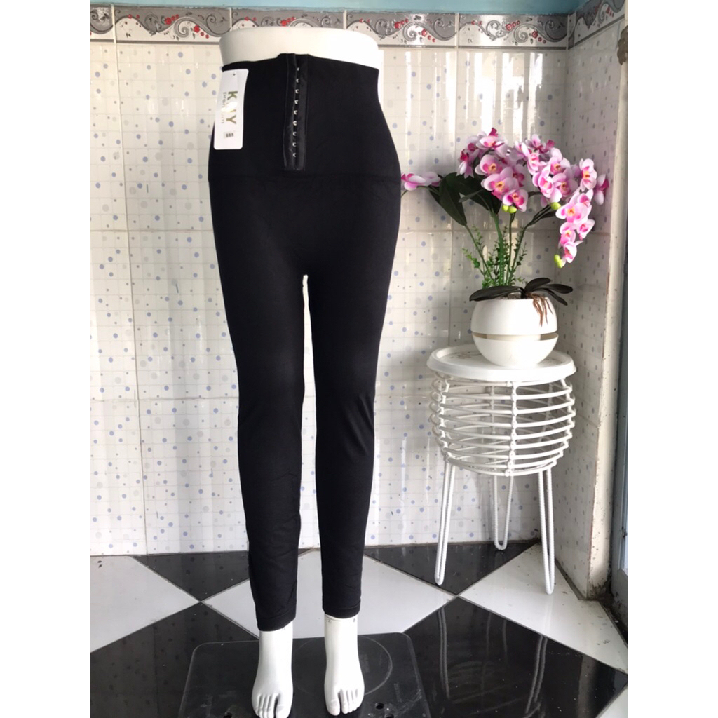 KNY Legging korset wanita // Legging korset panjang wanita