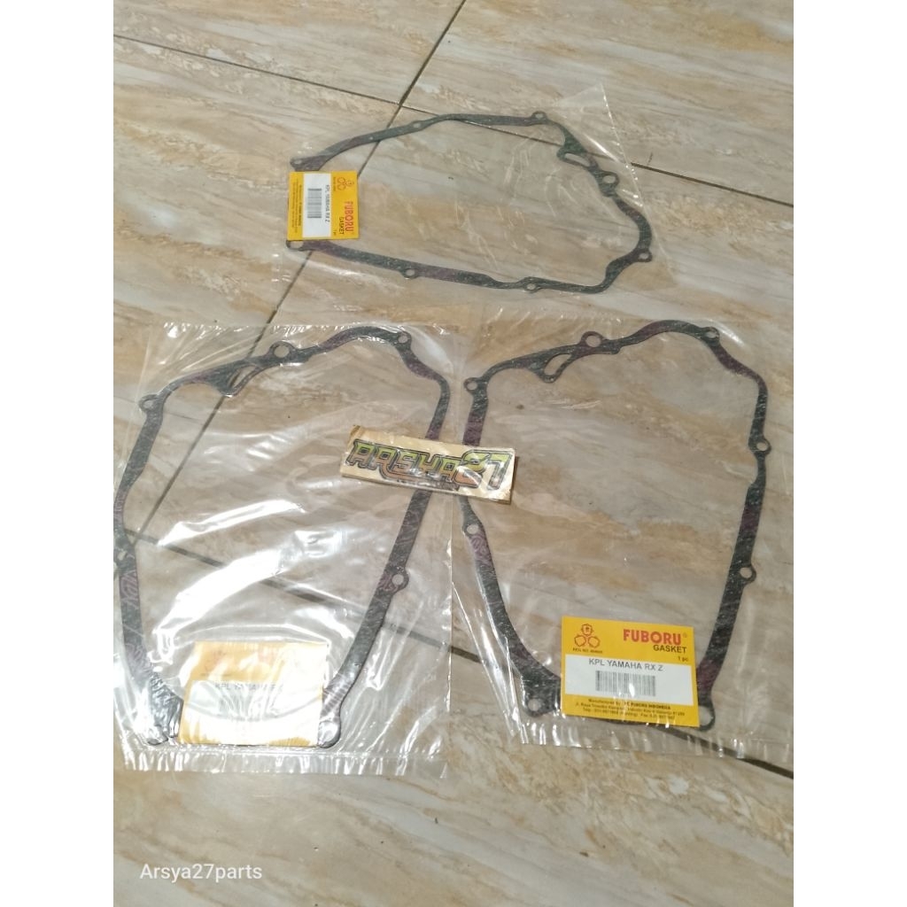 Paking perpak gasket blok bak Kopling Yamaha RxZ Rzr Fuboru