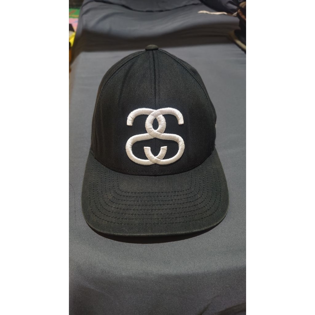 stussy x starter hat