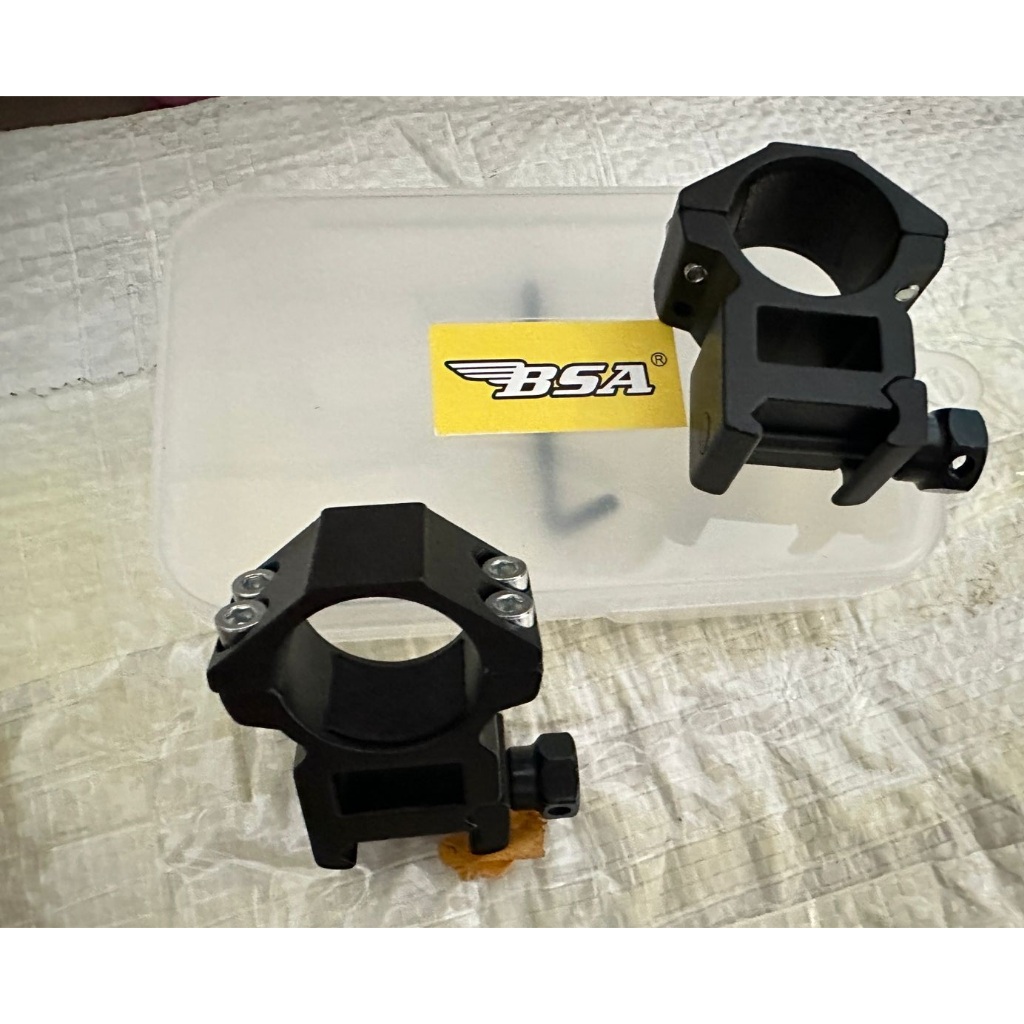 Mounting Teleskop Tinggi Dobel Baut Rel 22