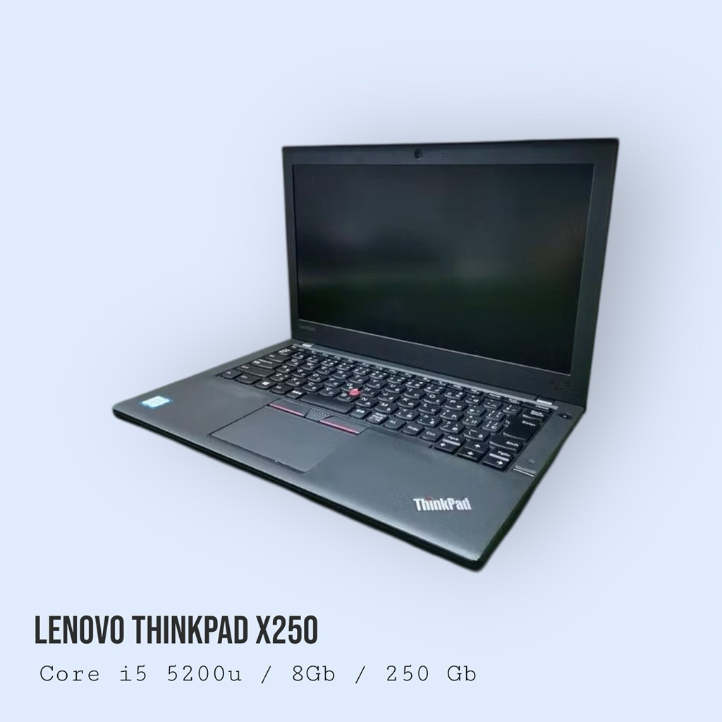 LENOVO THINKPAD X250 | CORE i5-5200U | LAPTOP BISNIS TANGGUH – BEKAS