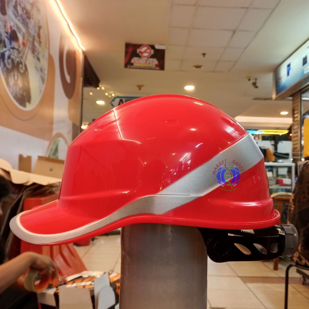 Helm Safety Proyek Delta Plus Merah Original - Safety Helmet Venitex Delta Plus Diamond
