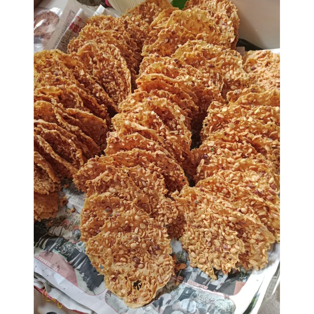 Peyek Kacang dan Peyek Rebon 500 gram