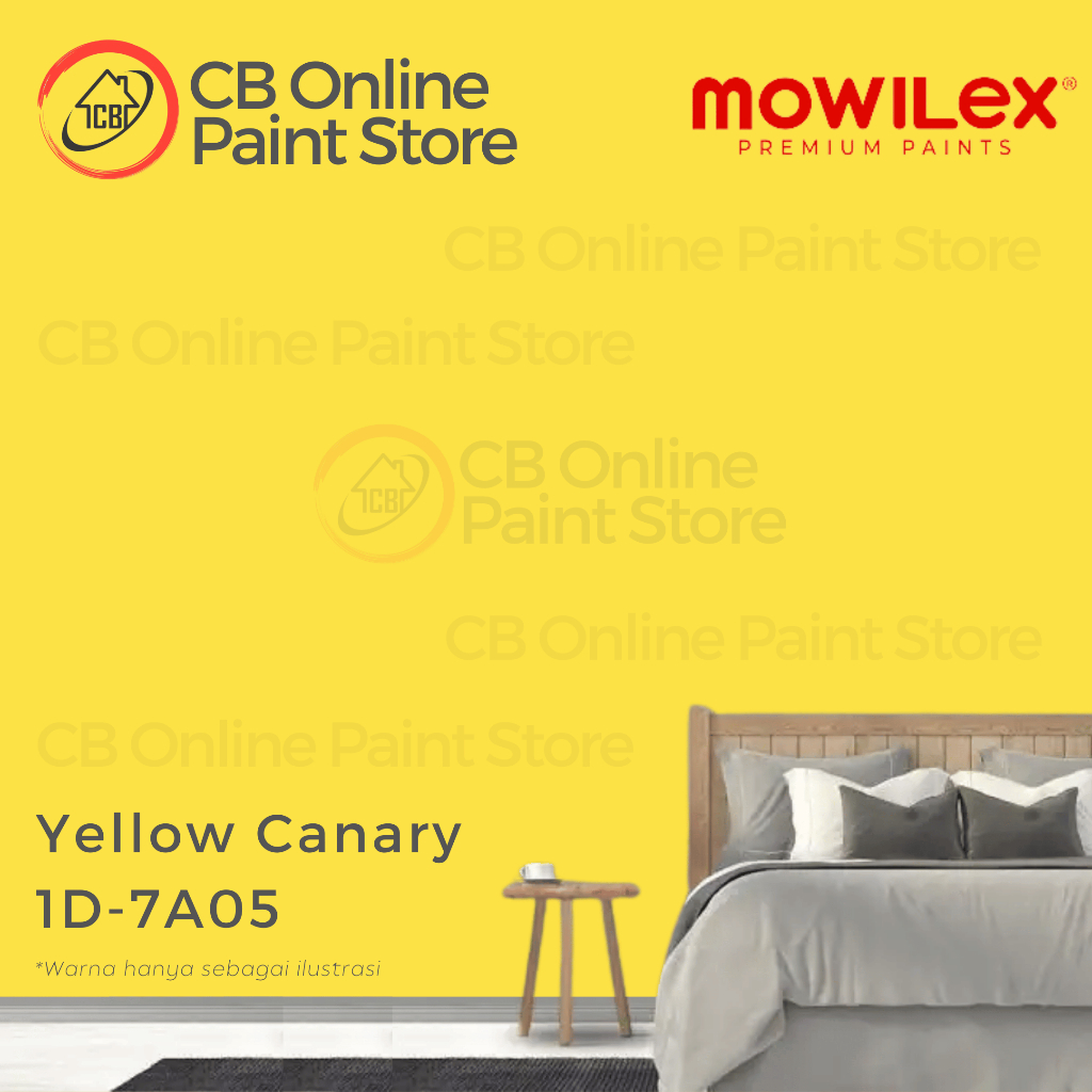 CAT TEMBOK MOWILEX - YELLOW CANARY 1D-7A05 - LITER
