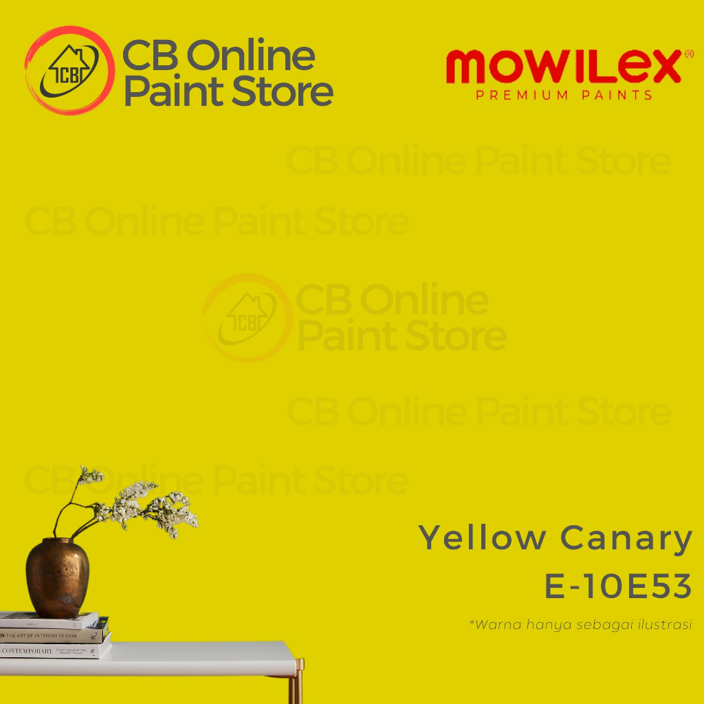 CAT TEMBOK MOWILEX - YELLOW CANARY E-10E53 - PAIL