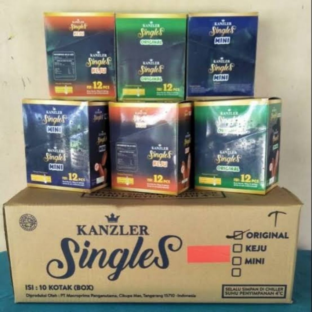 sosis kanzler 1 box isi 12 pics harga promo