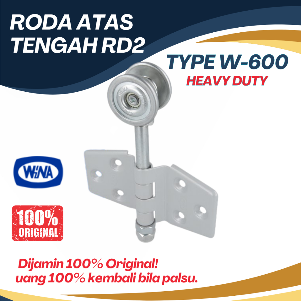 Roda Atas Tengah RD2 Wina W600 Roda Atas Pintu Garasi Wina