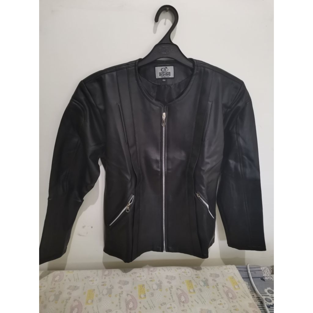 jaket leather wanita dewasa