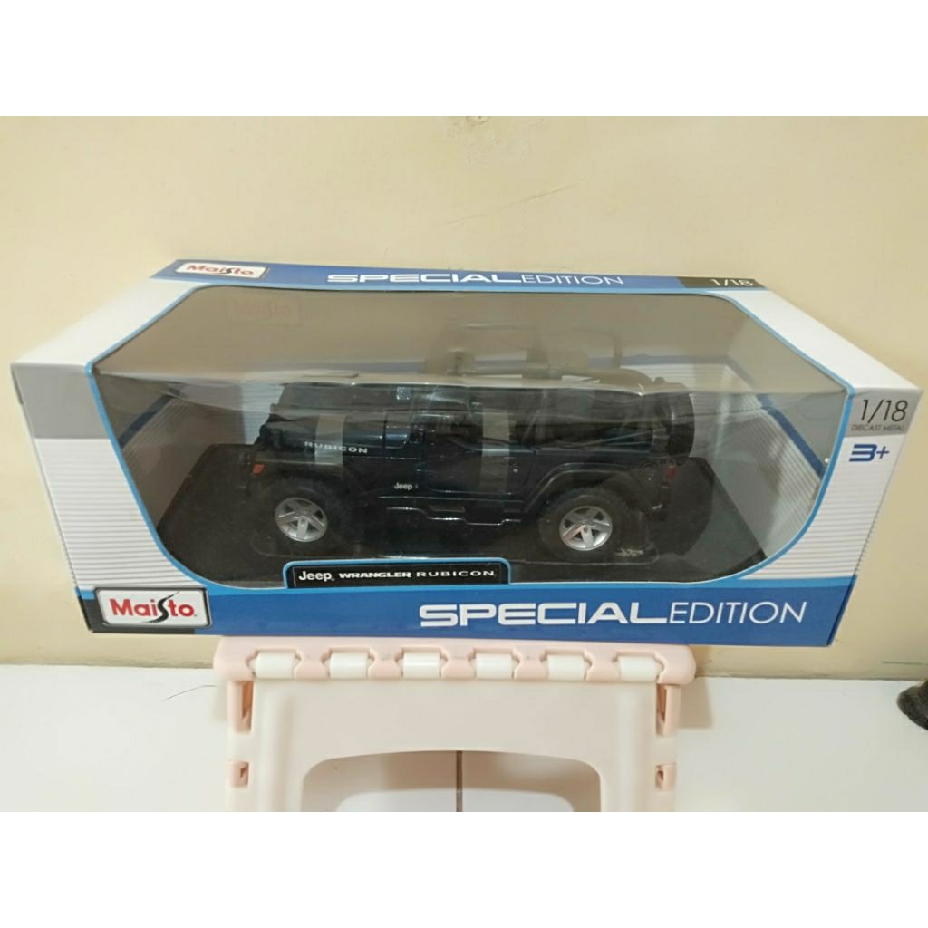 Diecast 1:18 Maisto Jeep Wrangler Rubicon