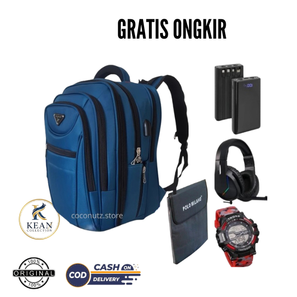 [ FREE ONGKIR ] Tas Ransel Polo Milano 88372 Tas Ransel Polo Dewasa Terbaru 2024 (TPM) Tas Polo Mila