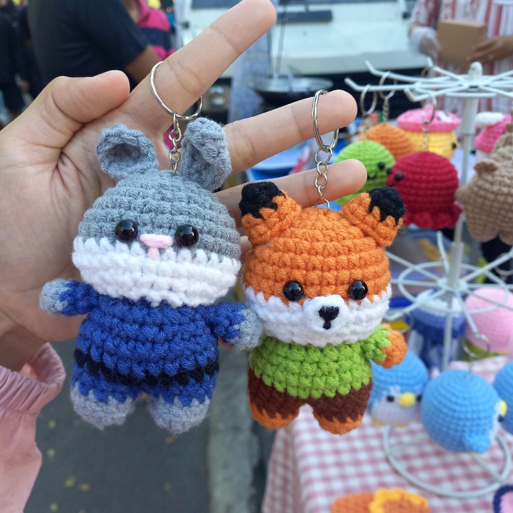 Ganci | Gantungan kunci | Zootopia |Cute | Gantungan kunci lucu | Gantungan kunci Couple