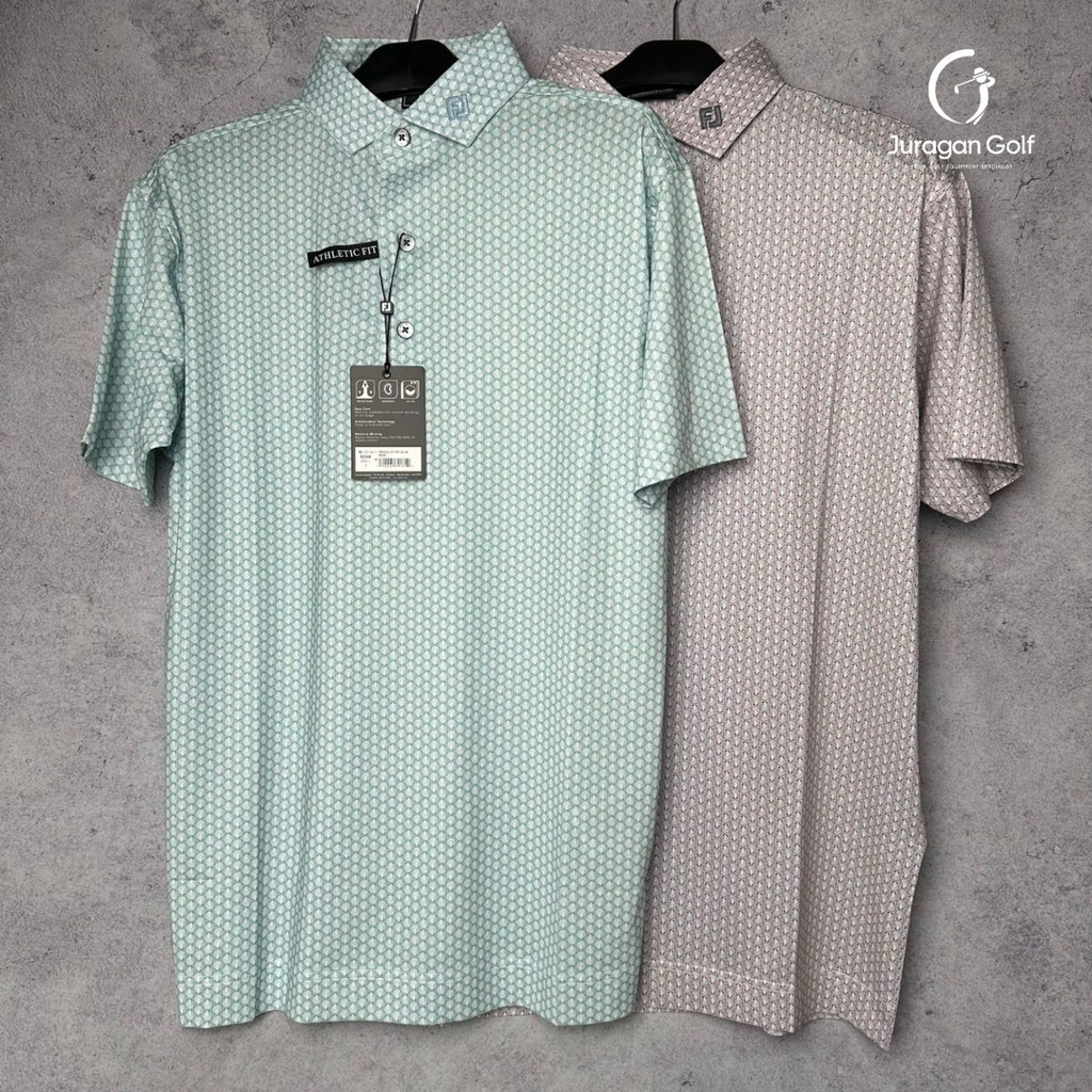 Footjoy Golf Hex Pattern (Polo Shirt)