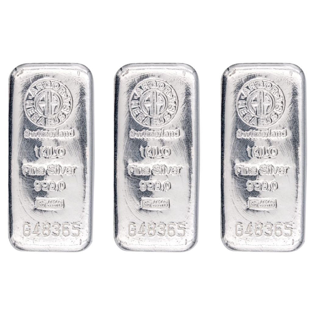 Silver Bar Heraeus swiss/switzerland bar 1kg
