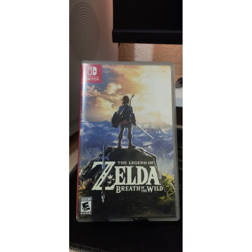 Nintendo Switch Game Zelda Breath of the wild second USA