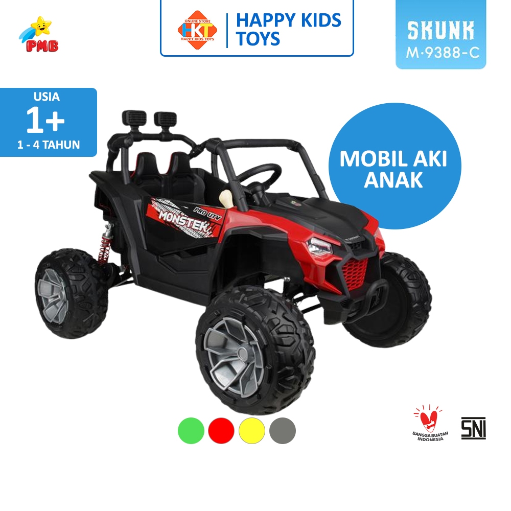 MAINAN MOBIL AKI ANAK OFFROAD SKUNK M9388C