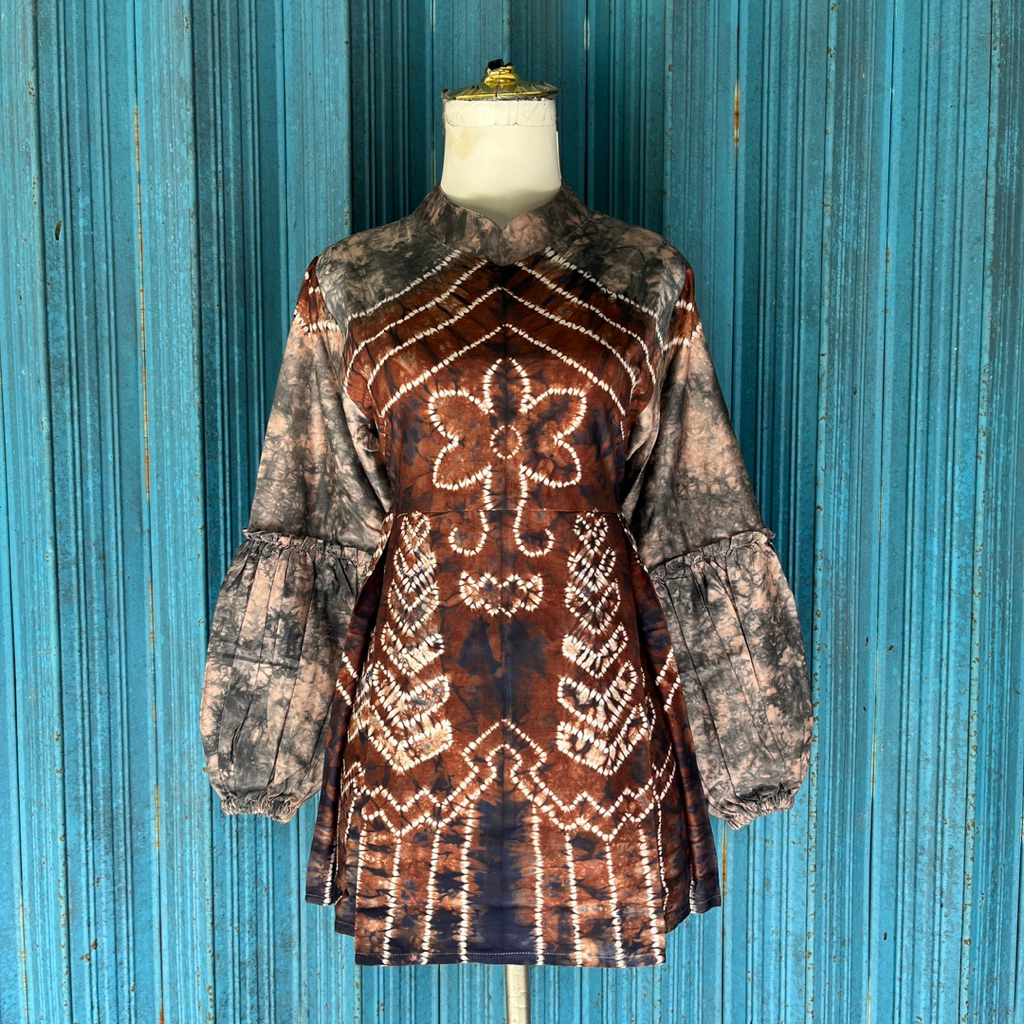 Baju Blouse Wanita Sasirangan