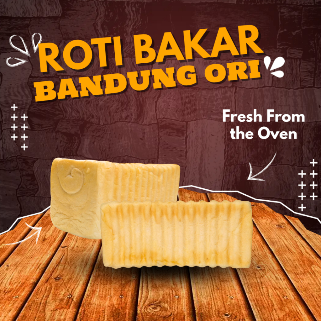 Roti Bakar Bandung Original Premium - Roti Tawar Bandung