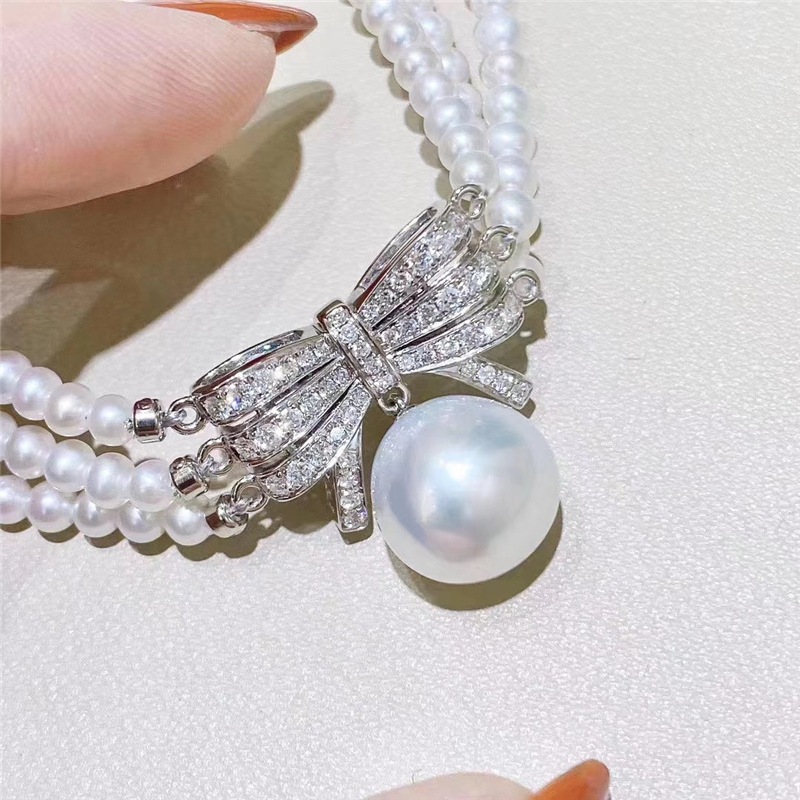 Kaitan Tembaga Lapis Emas, Kaitan Kalung, Kaitan kalung Mutiara, Aksesoris Kalung Mutiara