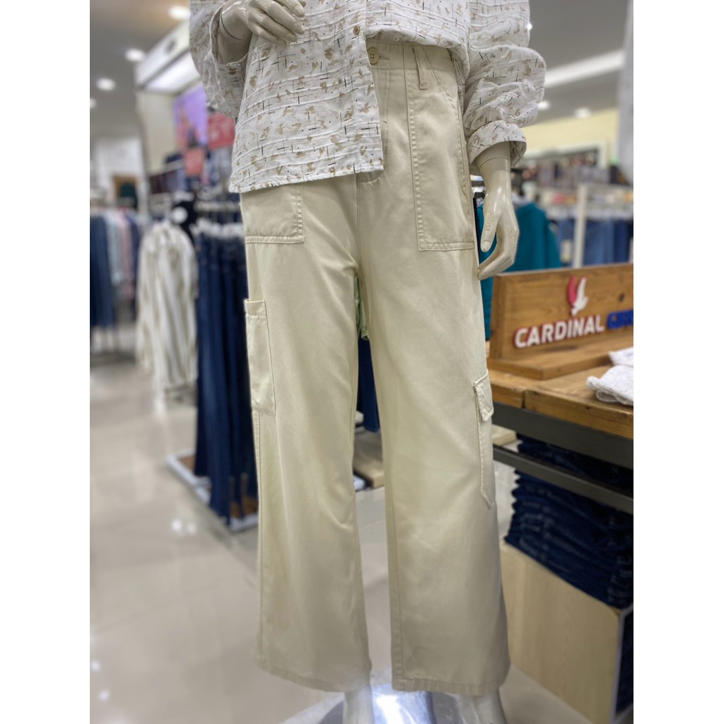 celana kulot cargo wanita brand Cardinal