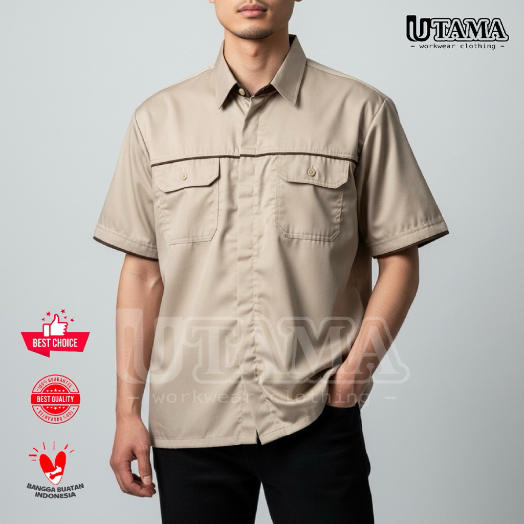Kemeja PDL Kantor - Baju Kerja - Seragam Kerja PDL