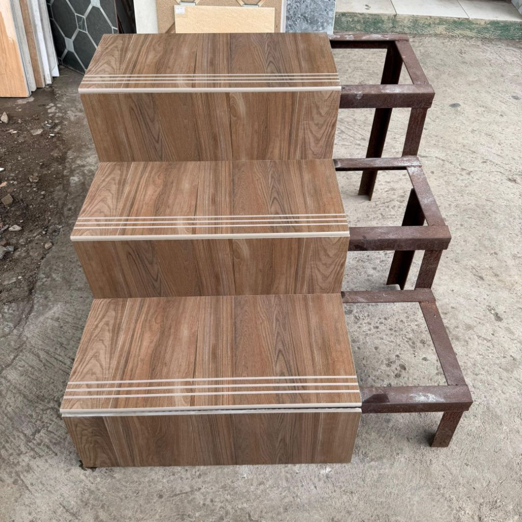 [ PROMO ] Granit Tangga Stepnosing 30x60 20x60 Motif Kayu / Matt