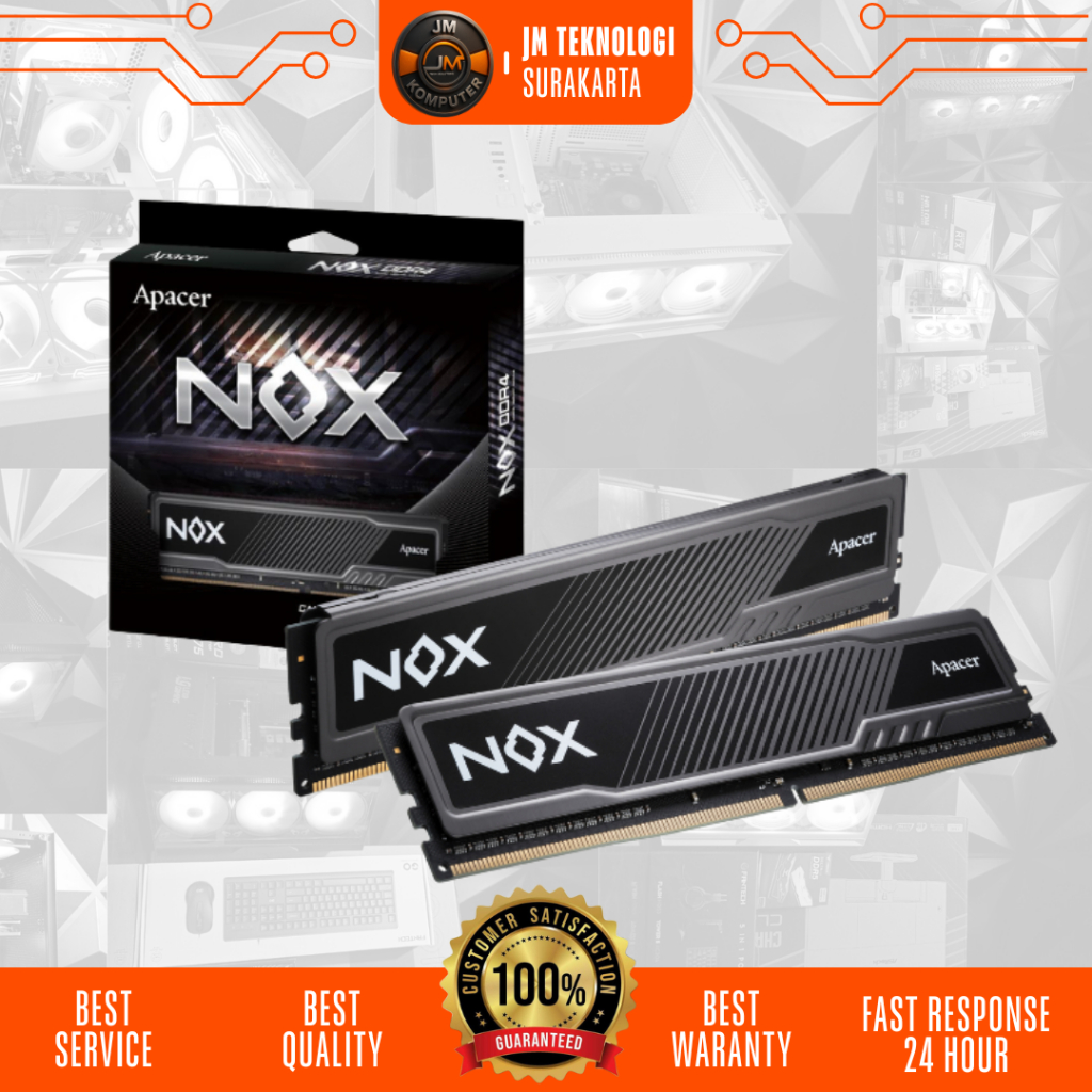 Apacer Nox 16GB DDR4 3200Mhz Non RGB