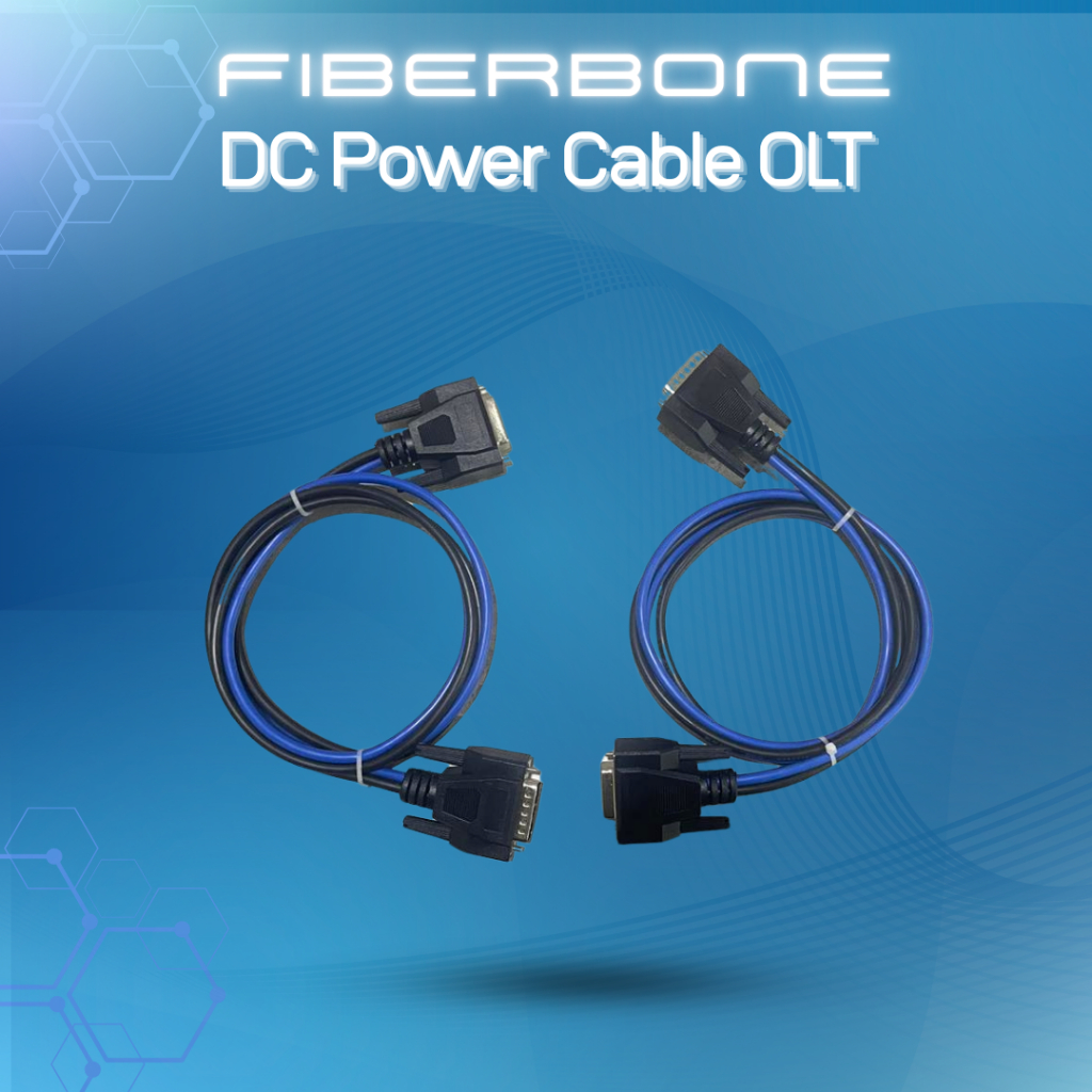 Kabel DC OLT (DC Power Cable – OLT)