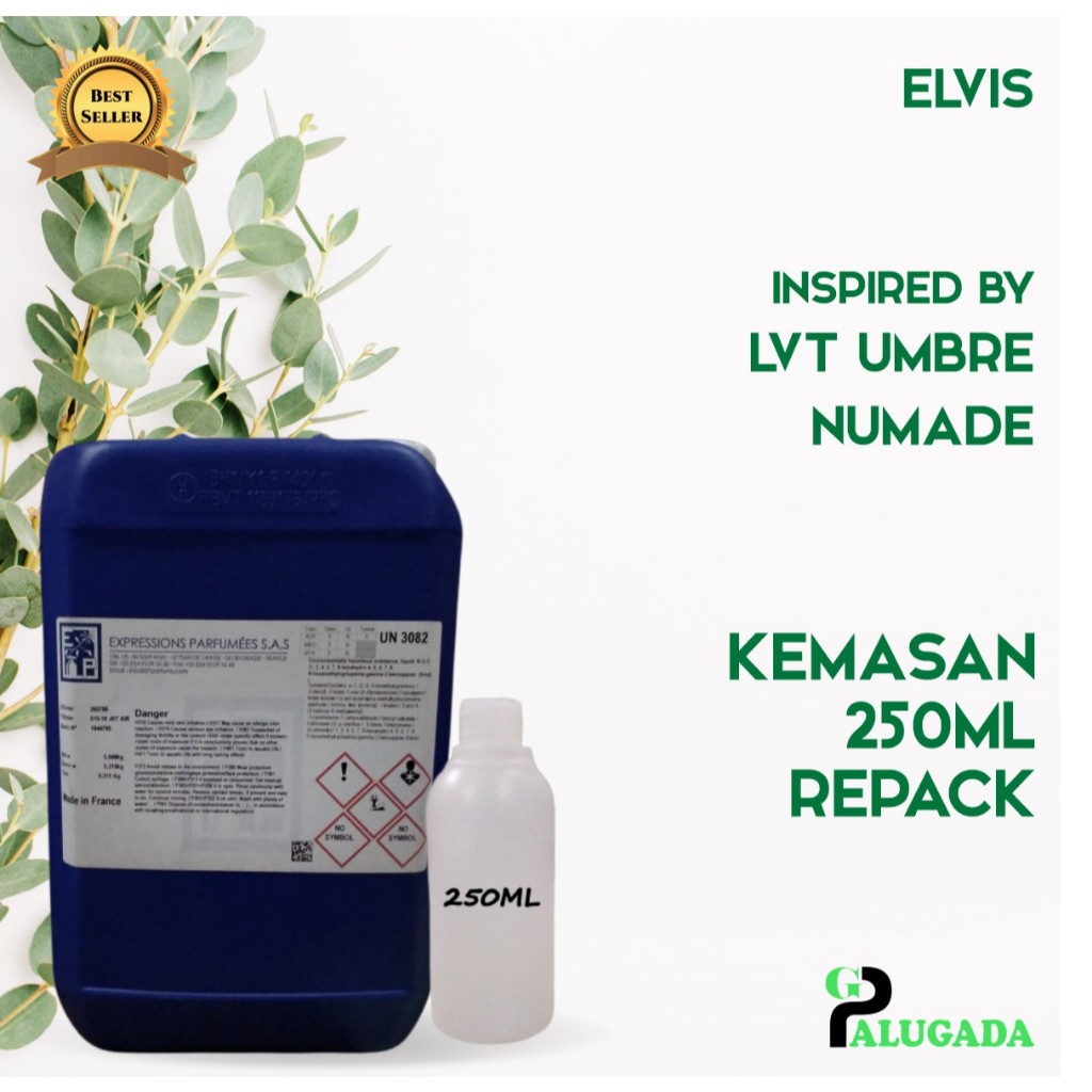 Bibit Parfum Murni ELVIS EP 250ML REPACK