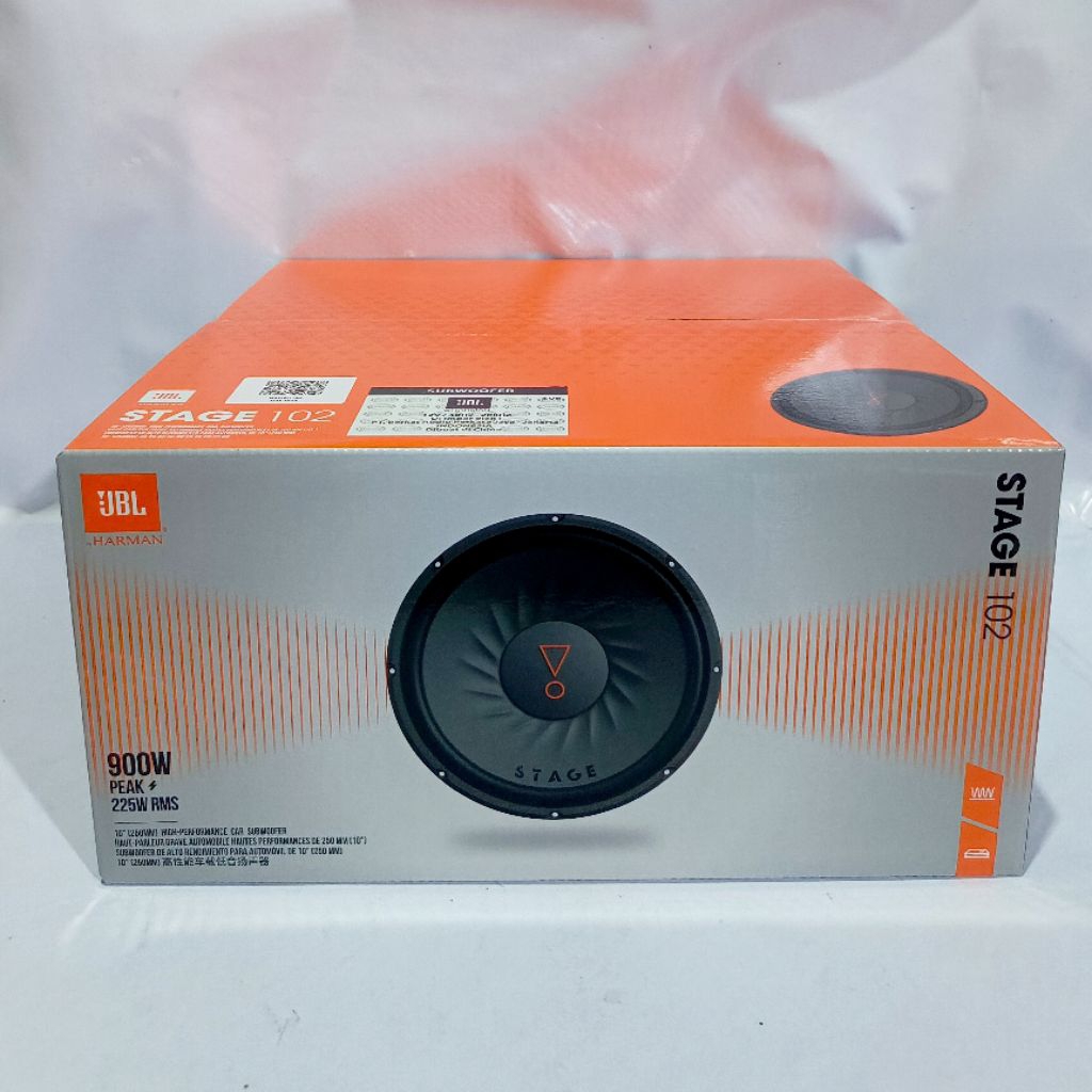 Subwoofer JBL Stage 102 - 10 inch  SVC - JBL Stage 10 inch HAS Waranty