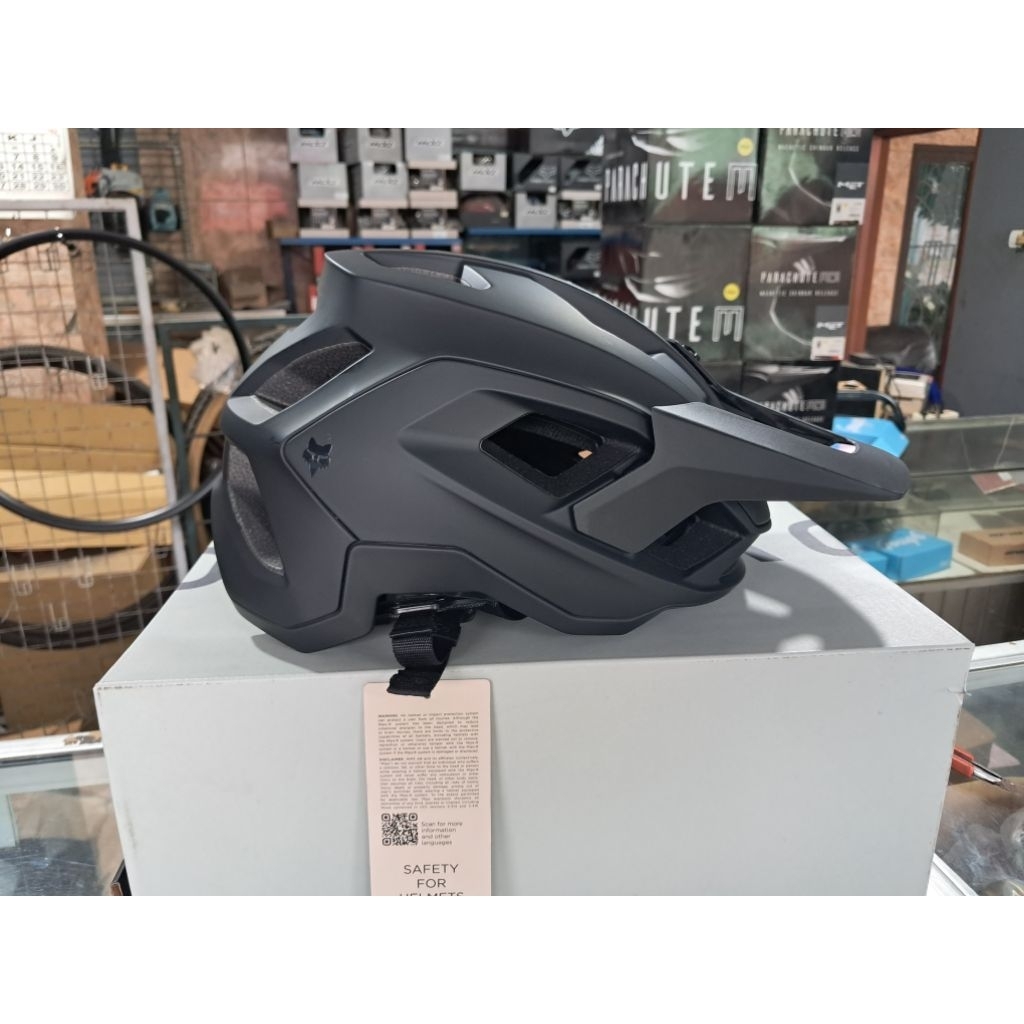 New Fox Speedframe Mips Black Helmet - Helm Sepeda MTB Trail AM Enduro