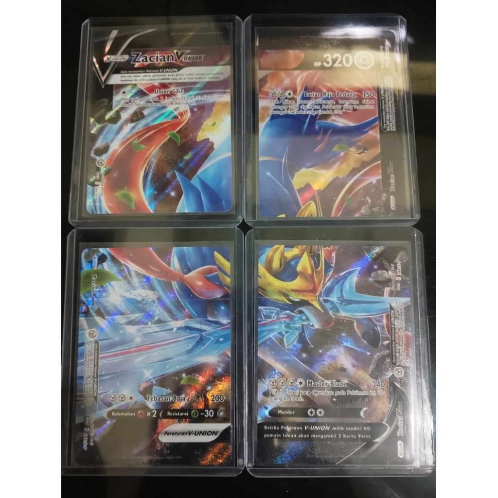 Pokemon TCG Zacian V union ind