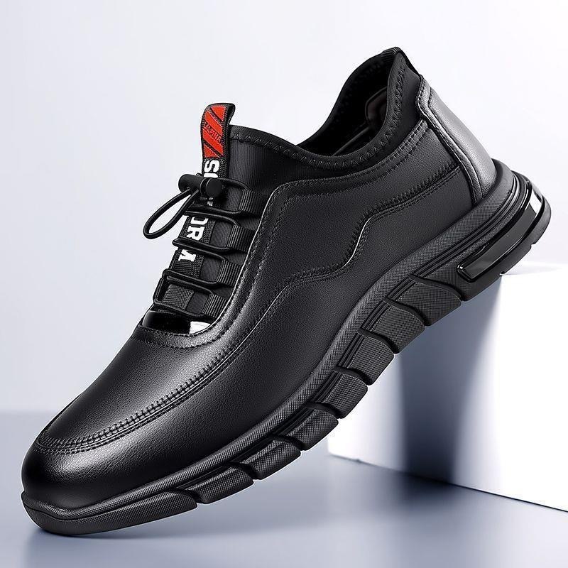 Sepatu Pria Sneakers Casual Sport Shoes kulit asli Men's Fashion Kekinian Trendy