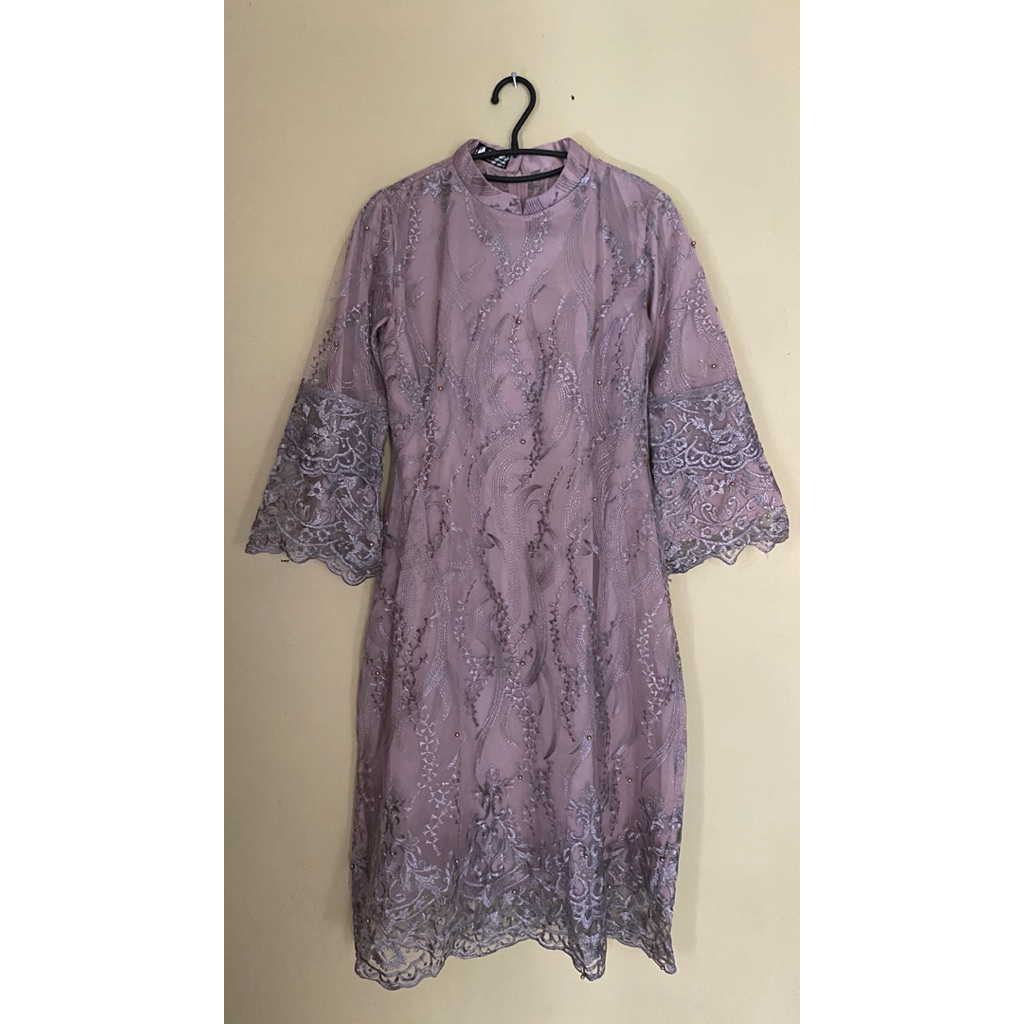 1 set tunik kebaya & celana kulot