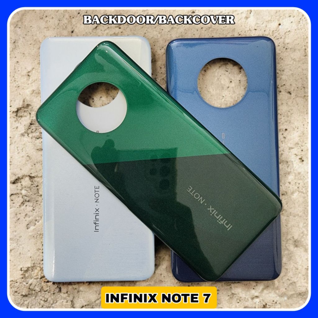 Casing belakang backcover infinix note 7