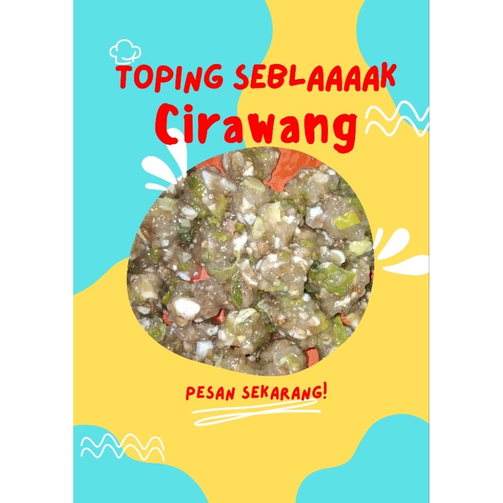 Cirawang Baso Aci tulang bawang / Cirawang Asli / Cirawang daun Bawang / Baso aci Tulang rangu