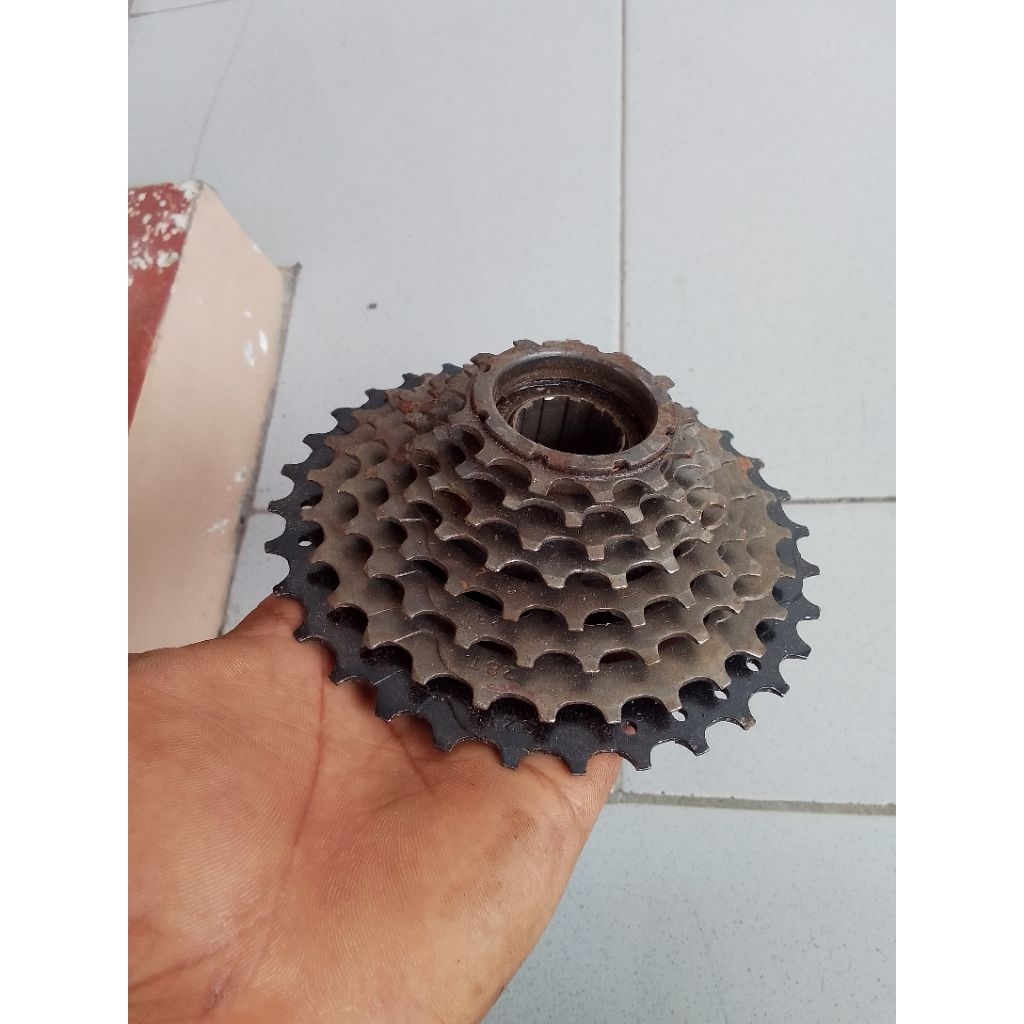 Gir belakang Freewheel 8 speed sepeda mtb, fedral, lipat