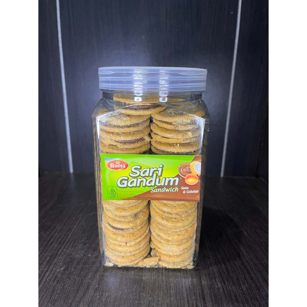Sari Gandum Roma 487gr Snack Branded No Kw Free Toples 1000ml