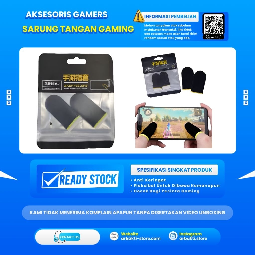 SARUNG JEMPOL GAMING / SARUNG JARI JEMPOL GAME GAMING