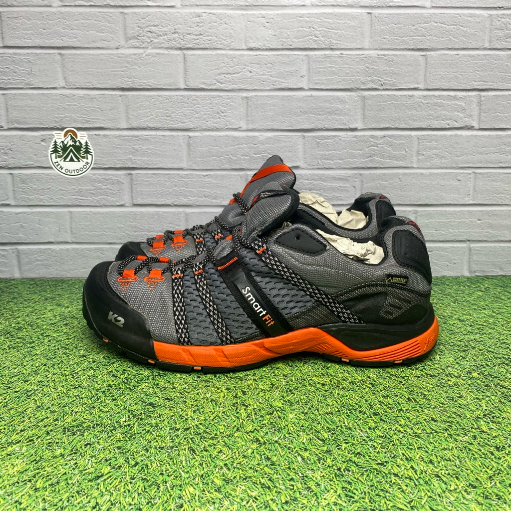 sepatu outdoor hiking trail run K2 Smartfit Goretex Size 43