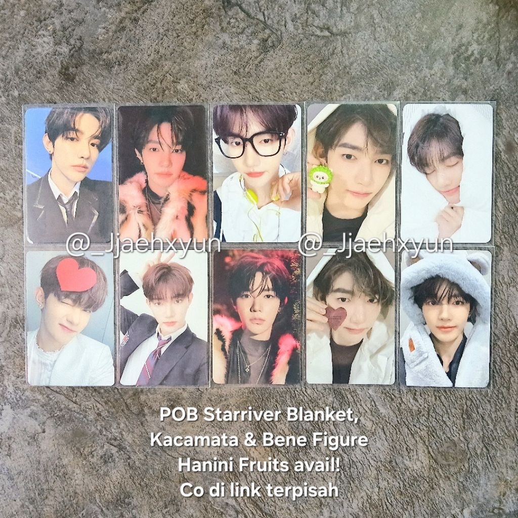 [Ready] ZEROBASEONE ZB1 AAB Zhang Hao PC TC LD POB Photocard Benefit MD Pop-up Case 50k Won Home Par