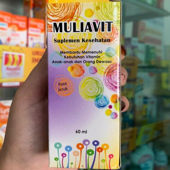 Muliavit Sirup 60ML Vitamin Anak Daya Tahan Tubuh