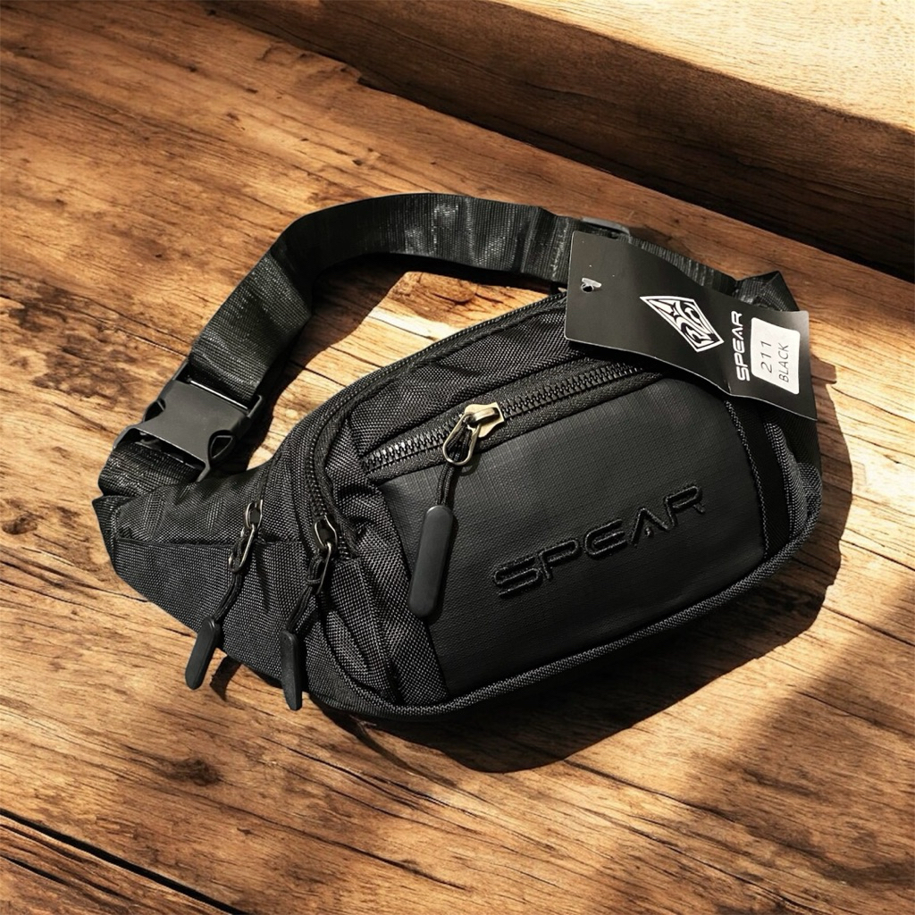 tas selempang waistbag premium pria wanita spear import