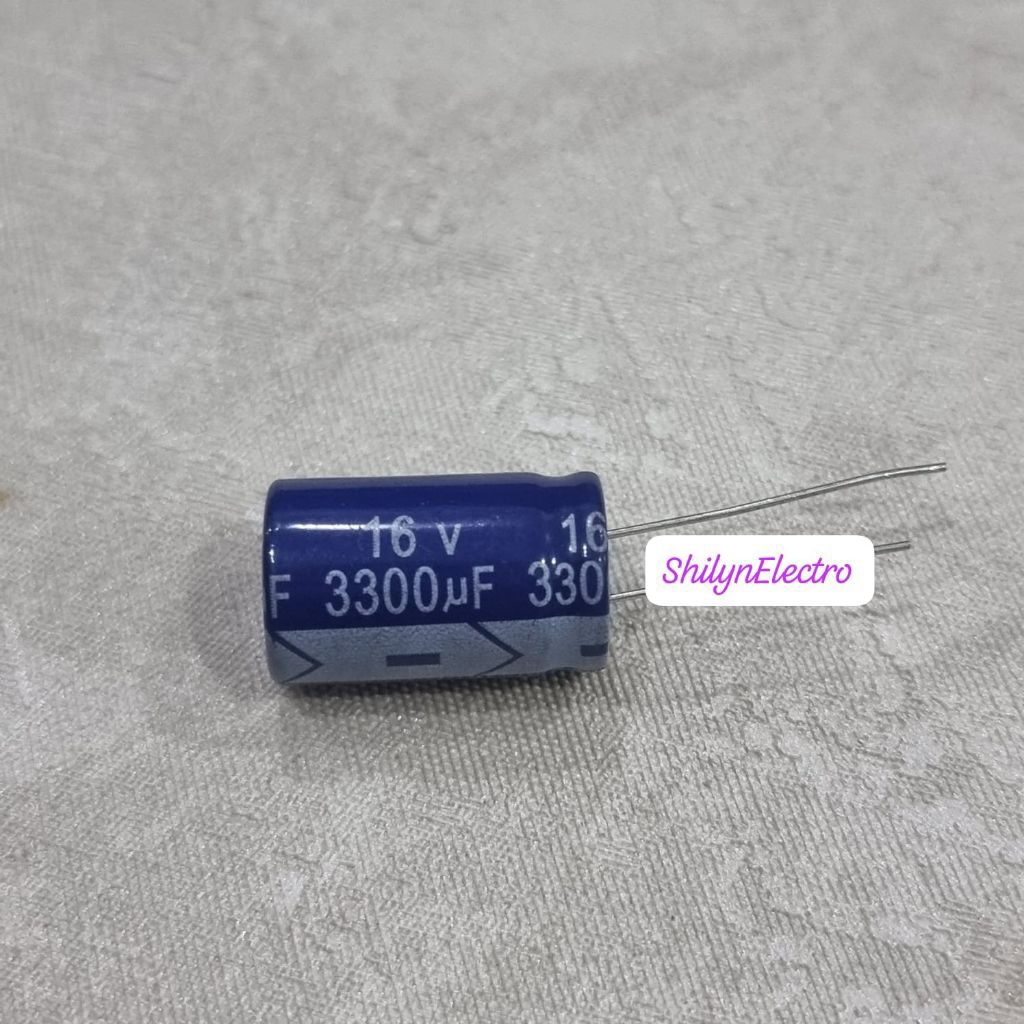 ELCO 3300UF 16V ELKO 3300 UF 16VOLT CAPASITOR